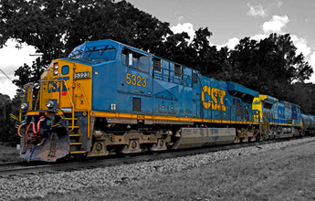 CSX freight train