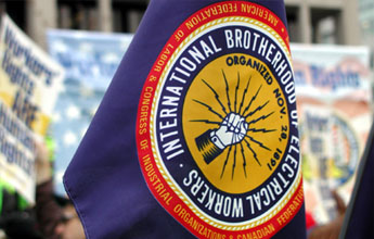 IBEW flag
