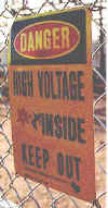 Danger sign